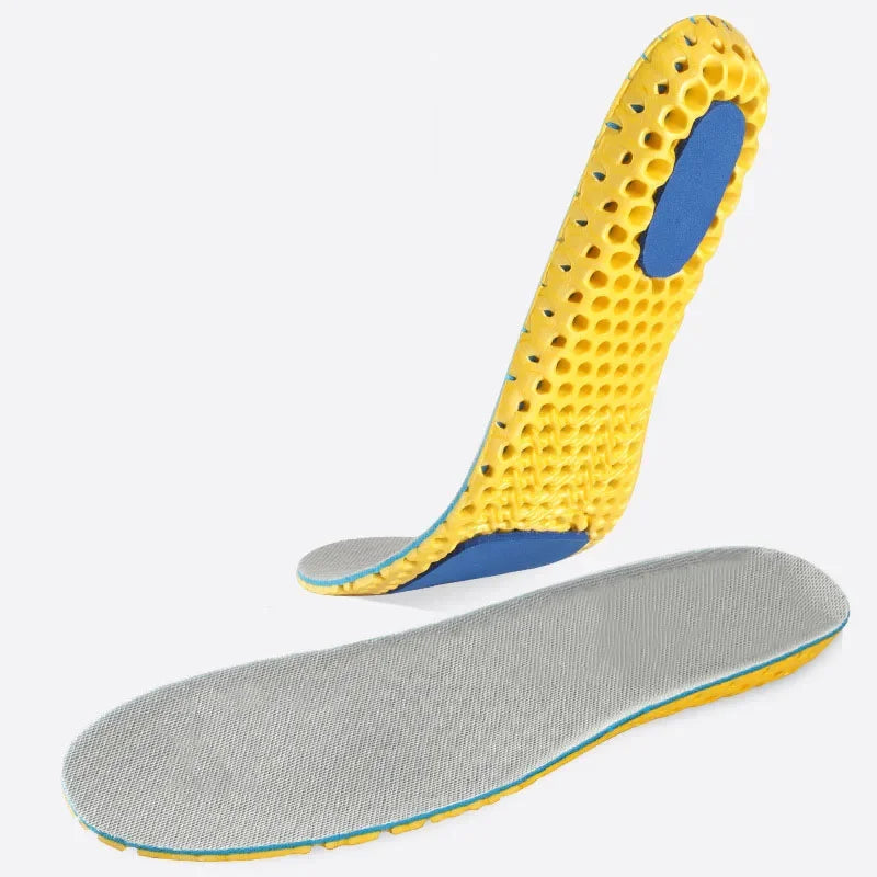New Orthopedic Memory Foam Insoles Sport Insert for Feet Man Women Soles Pad Shoes Sole Mesh Orthotic Breathable Running Cushion