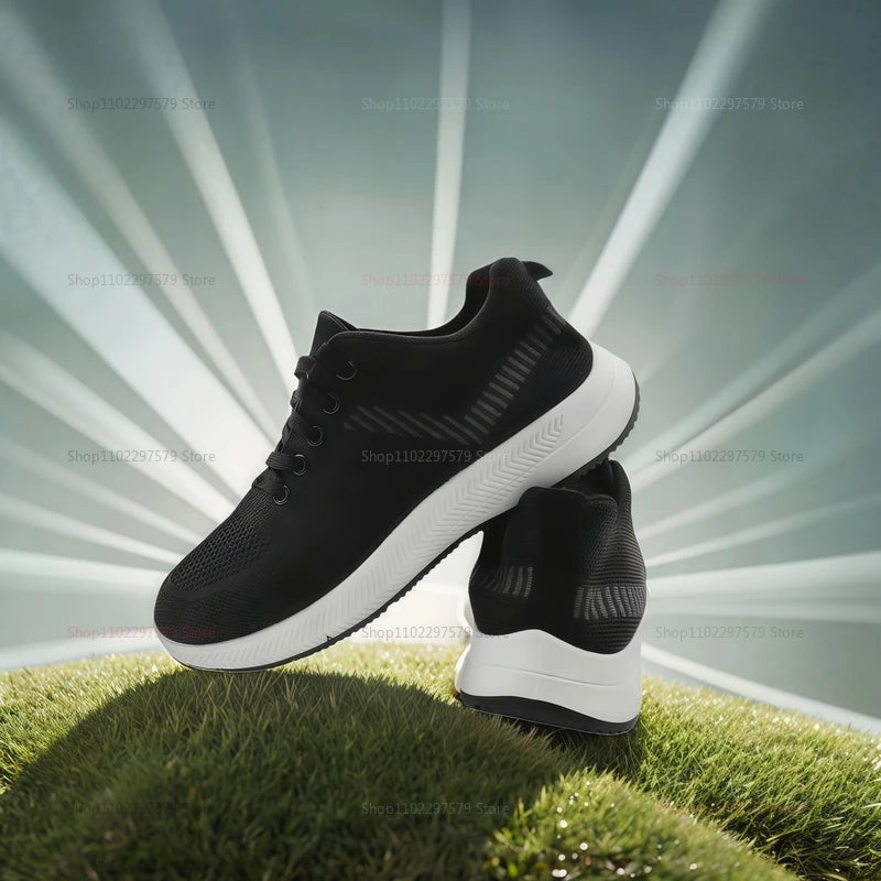 Men's Youth Outdoor Casual Shoes Breathable Running Tennis Shoes Sports Sneakers for Walking Training Active Wear