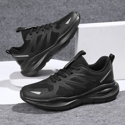Unisex Summer Running Shoes Lightweight Men Women Fashion Sneakers Original Trainer Breathable EVA Elastic Lace Up Sports Shoes