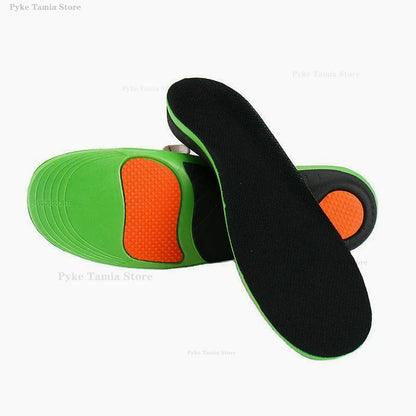 Orthopedic Insole Thickened Arch Support Shoes Pad for Flat Feet Sport Shock Absorption High Elastic Wear Resistant Foot Cushion