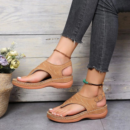 Autumn Wedges Shoes for Women High Heels Sandals Summer Shoes 2023 Flip Flop Chaussures Femme Platform Sandals Plus Size 35-43