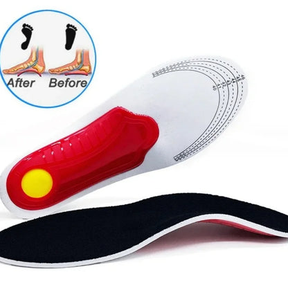 rthotic Insole Arch Support Flatfoot Orthopedic Insoles For Feet Ease Pressure Of Air Movement Damping Cushion Padding Insole