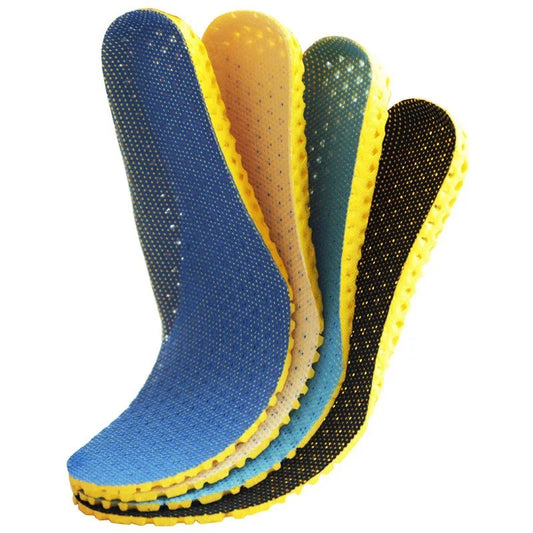 1Pair of Sports Memory Foam Insole Breathable Deodorant Running Pad Support Plug-in Foot Care Insole Men Women Orthopedic Insole