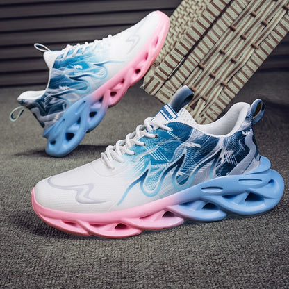 YRZL Men's Running Casual Sneakers Lightweight Sports Shoes Men Comfortable Walking Shoes for Men Non Slip Breathable Athletic