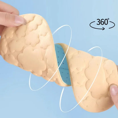 Massage Memory Foam Insoles for Shoes Sole Breathable Cushion Sport Insoles Feet Running Orthopedic Insoles Men Women Shoe Pads