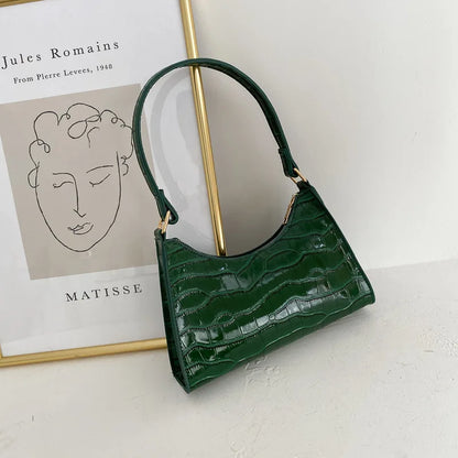 Fashion Exquisite Shopping Bag Retro Casual Women Totes Shoulder Bags Female Leather Solid Color Chain Handbag for Women сумка
