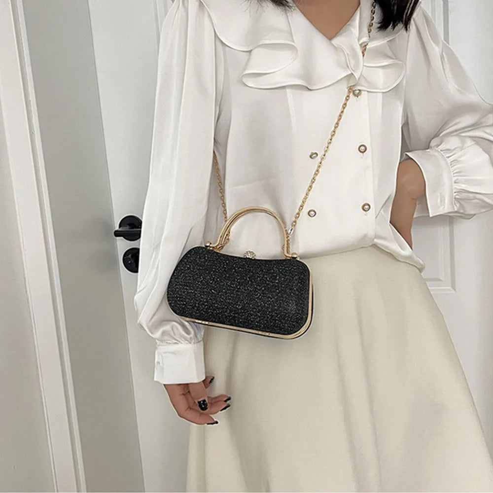 Clutch Purses for Women Formal Dressy Evening Bag Handbags Crossbody Bag for Wedding Cocktail Prom Party Elegance Charm