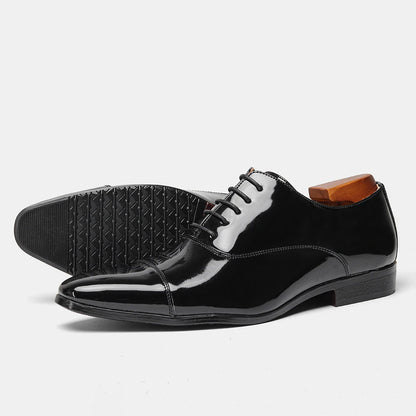 Fashionable  comfortable social men's shoes Oxford gentlemen's formal men dress shoes