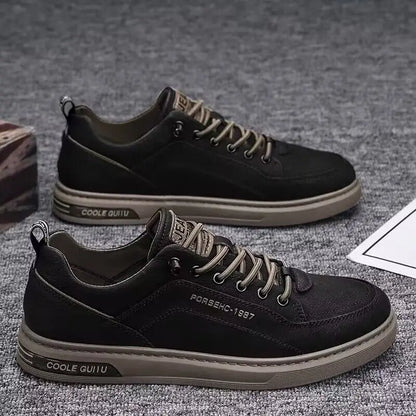 2025 Spring and Autumn Fashion Mens Casual Sneakers New Fashion Lace-up White Shoes Student Comfort Sports Vulcanized Shoes