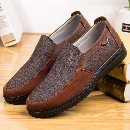 Shoes Men Canvas  Summer Classic Loafers Men Casual Shoes Breathable Walking Flat Men Shoes Zapatos Sneakers Plus Size 2023