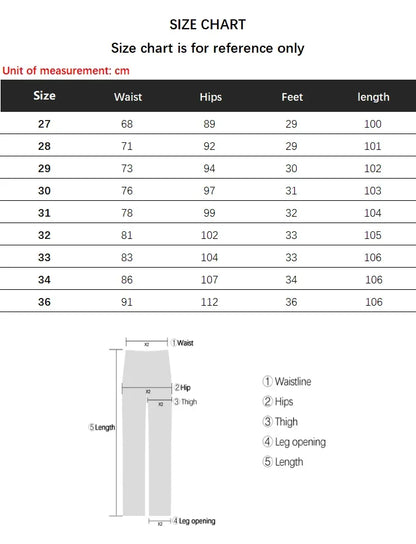 Men's Fashion Vintage Jeans Autumn New Slim Distressed Personalized Pants Male Brand Clothing Denim Trousers Streetwear