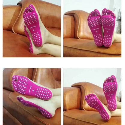 Anti Slip Adhesive Insoles Non-slip Barefoot Stick Beach Shoes Footpads Sticker Silica Gel Invisible Shoe Pad Swim Pool