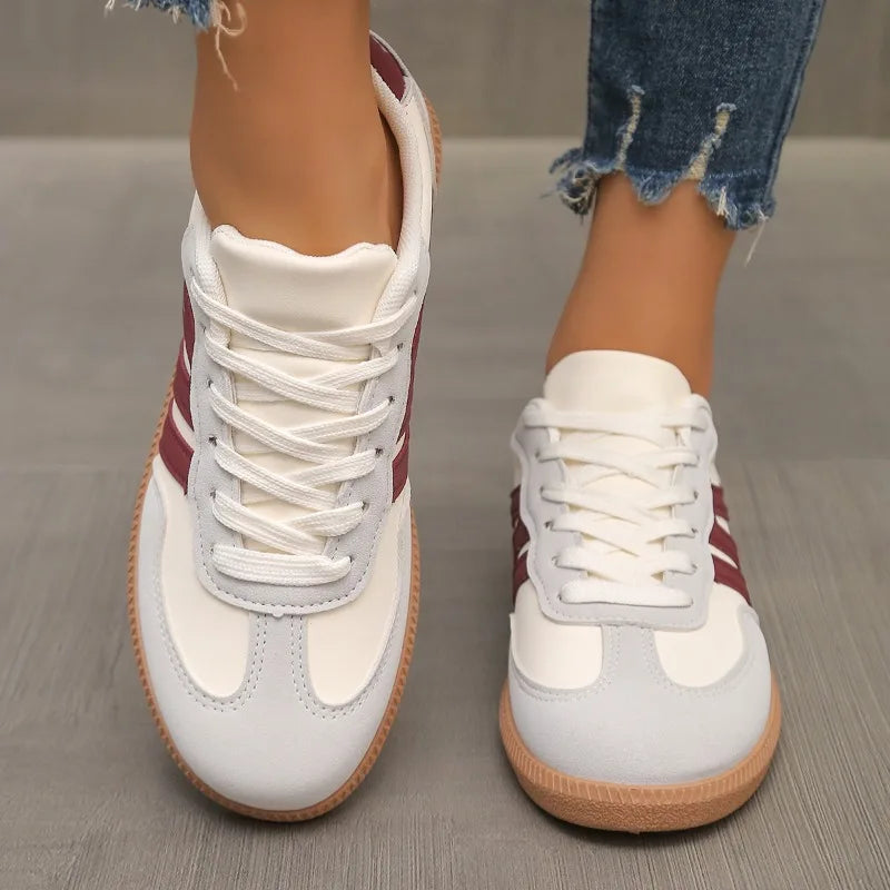 Spring New Luxury Flat Loafers Comfortable Slip on Soft Female Sneakers