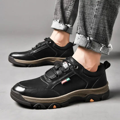 Men's Casual Shoes Outdoor Sneakers Men Retro Leisure Business Shoes Non Slip Comfortable Sports Walking Shoe Tênis Masculino
