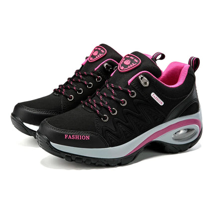 Comfortable Breathable Platform Shoes Fashion Lace Up Female Casual Shoes