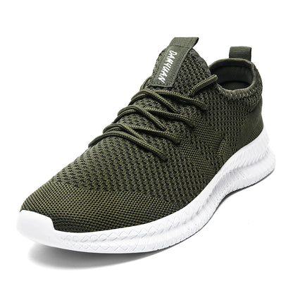 High Quality Male Sneakers Breathable Fashion Gym Casual Light Walking Plus Size Footwear