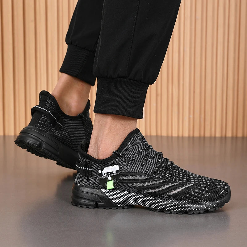 Summer Running Shoes Men Sneakers Casual Shoes Lightweight Big Size 48 Walking Shoes Mesh Breathable Footwear Chaussure Homme