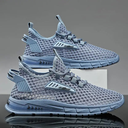 Hollow Mesh Breathable Shoes Men Casual Sports Running Sneakers