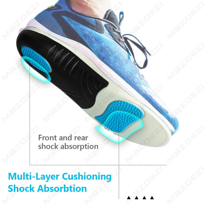 Orthopedic Insoles for Feet Sport Shock-absorbing Insole for Shoes Arch Support Plantar Fasciitis Templates Pads Men Women Sole
