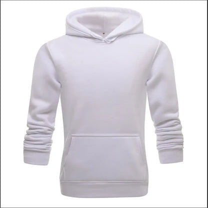 new couple sports style polyester hoodie plus fleece loose hoodie solid color hoodie windproof breathable coat top