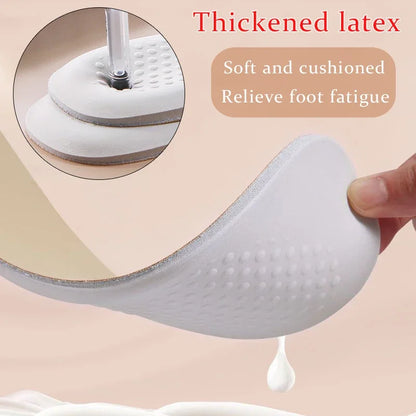 Cowhide Insoles Leather Latex Sports Insole Shoes Arch Support Soft Shoe Pads Shock Absorbing Plantar Fasciitis Template Inserts