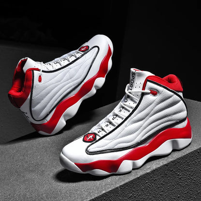 High Quality Mens Fitness Basketball Shoes Basketball Shoes Mens Sneakers Autumn High Top Anti-skid Outdoor Sneakers