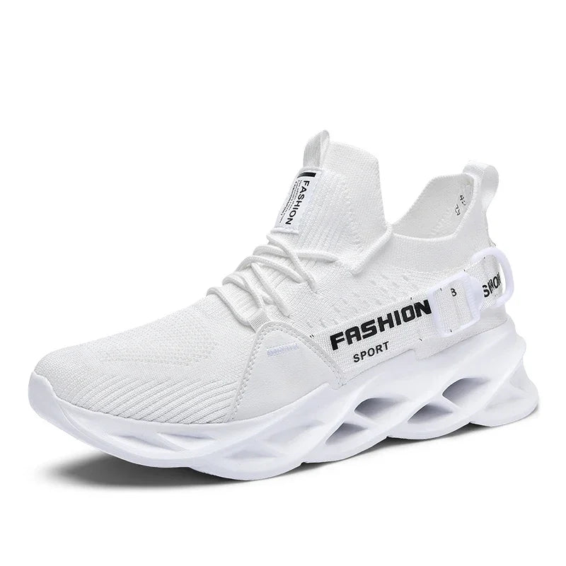 2025 Men's Shoes Fashion Lightweight Breathable Mesh Sports Shoes Outdoor Leisure Slow Walking Running Shoes Large Size 38-46
