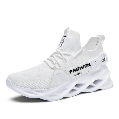 2025 Men's Shoes Fashion Lightweight Breathable Mesh Sports Shoes Outdoor Leisure Slow Walking Running Shoes Large Size 38-46