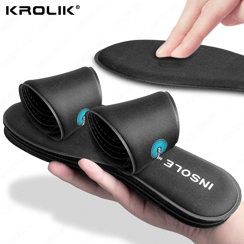 Sport Running Soft Insoles For Feet Memory Foam Orthopedic Pad Shock Absorption Deodorization Insert Plantar Fasciitis Sole 31cm