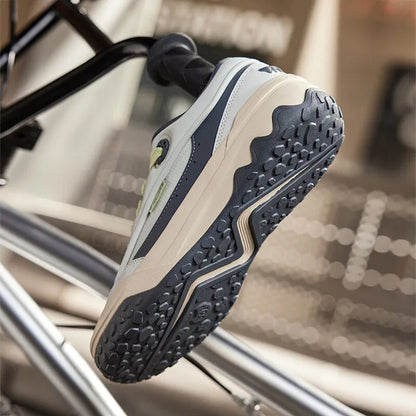 361 Degrees Men's Board Shoes New Leather Comfortable Versatile Breathable Lightweight Wear-resistant Male Sneakers 672516608