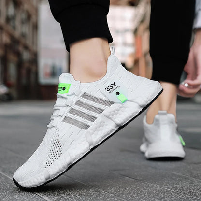 High Quality Summer Men Shoes Comfortable Sneakers Breathable Running Shoes for Men Mesh Tennis Sport Shoes