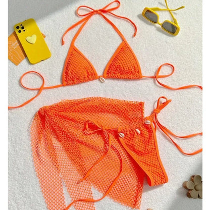 Sexy Bikinis Female Swimsuits Women's Three-Piece Swimwear Beach Swim Wear Bathing Suits Brazilian Bikini Set Pool Bather