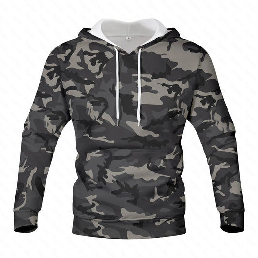 Camouflage Hoodies Men 2023 Spring Mens Military Hooded Sweatshirts Hoodie Male Street Hoody Army Green Sweatshirt Hip Hop S-4XL