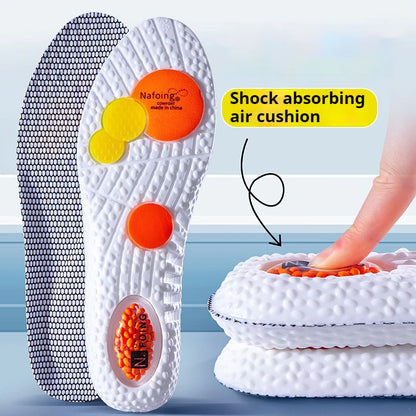 Air Cushion Sports Insole Men Women Arch Support Shoes Insoles Running Shock Absorption Shoe Sole Soft Comfort Shoes Pads 1Pair