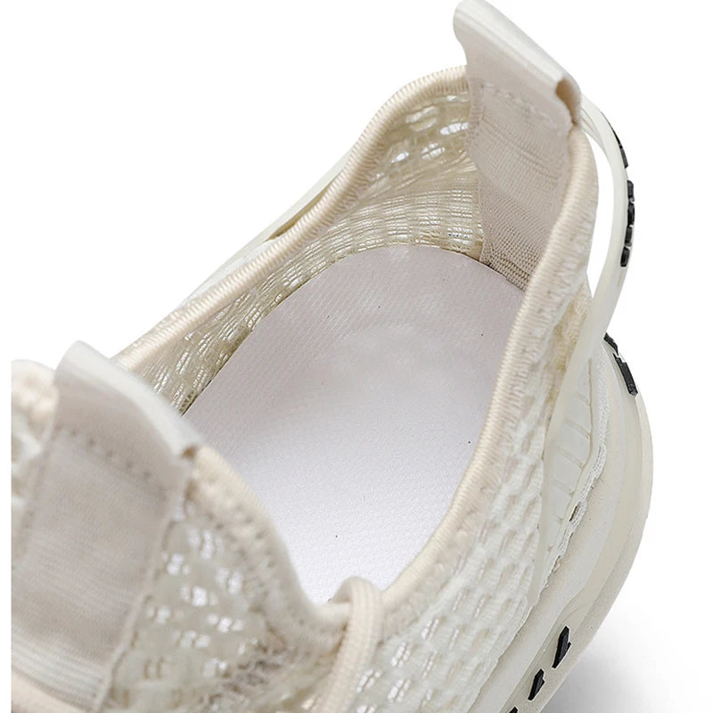 Hollow Mesh Breathable Shoes Men Casual Sports Running Sneakers