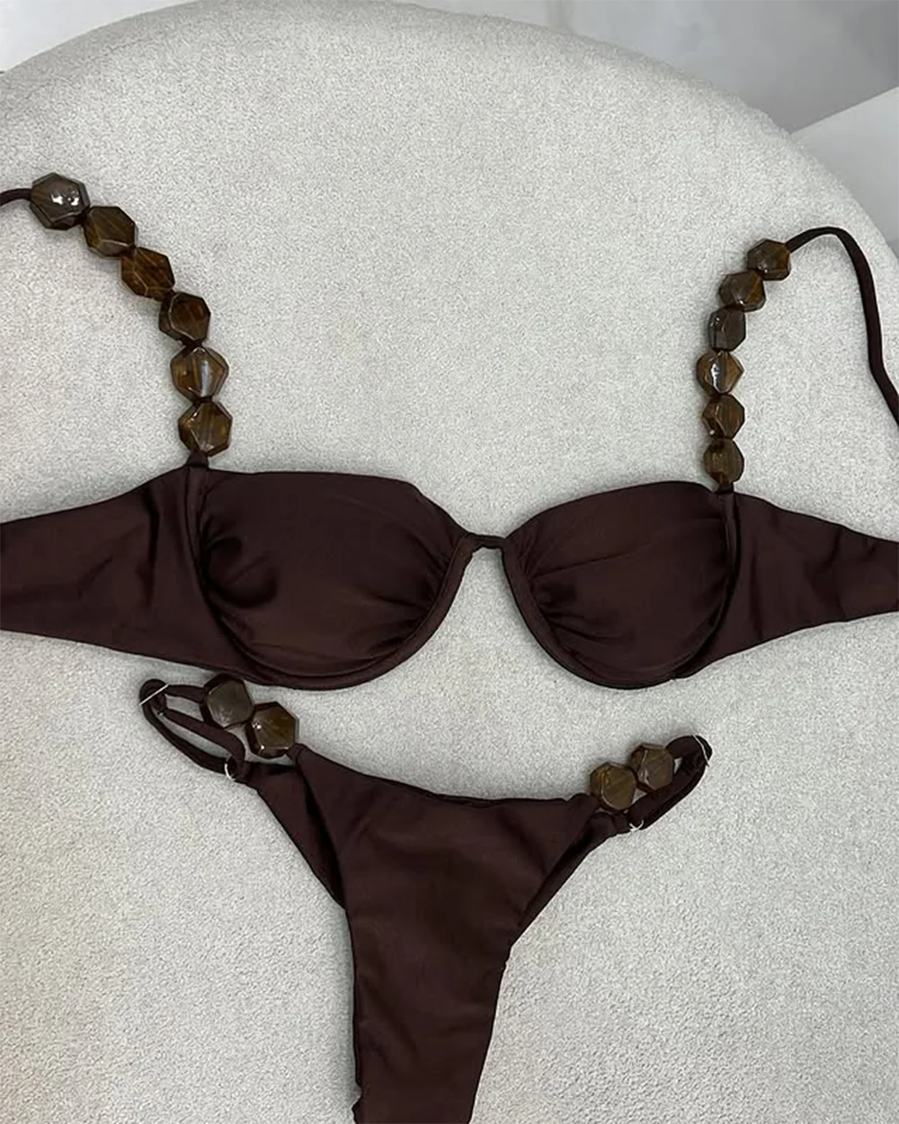 Sexy Bikini Set High Waist Golden Printed Women Swimwear Push Up Bikinis Swimsuit Female Biquini Bathing Suit