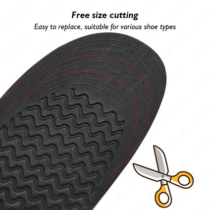 2/3/4/5cm Invisible Height Increase Insoles For Men Women Cushions Height Lift Foot Massage Magnetic Massage Shoes Insole Insert