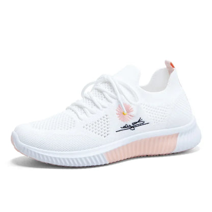 New Sports Casual Running Summer Breathable Mesh Small White Shoes
