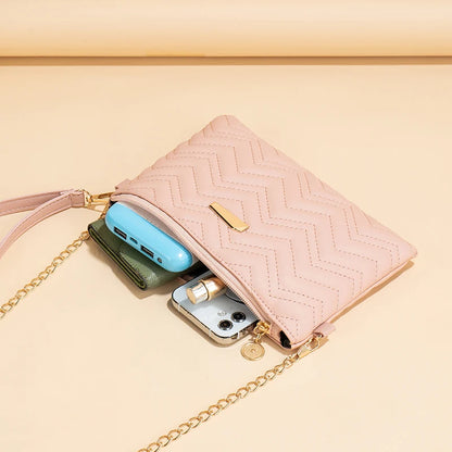 Bags for womenPrinted shoulder strap crossbody small square bag ladies bags foreign trade bag women's Korean version wavy wallet