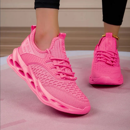 YRZL Women Sport Shoes Running Sneakers Breathable Comfortable Trainers High Quality Shoes Men Lightweight Sneakers for Women