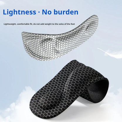 Insoles for Shoes Unisex 4D Memory foam Shock Absorption Shoe Sole Outdoor Running Sports Insole Graphene deodorizing Shoes Pads