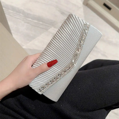 Fashion Chain Shoulder Bags Wedding Party Purse Ladies Luxury Evening Bags Sequins Clutches Women Glitter Banquet Handbags