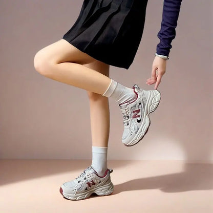 New Fashion Low Top Breathable Clunky Sneakers