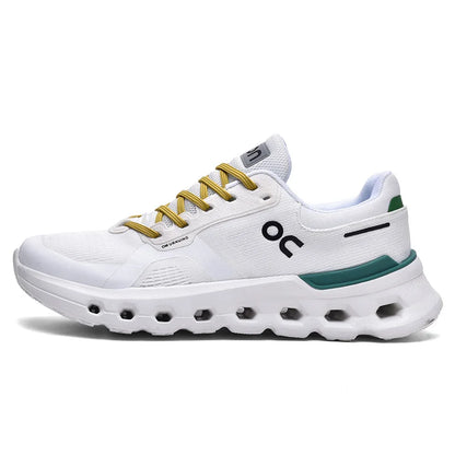 Sneakers Men's Shock-absorbing Running Shoes Breathable Men Soft Sole Knit Outdoor Sports Tennis Shoes Gym