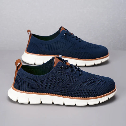 Summer men's Casual Shoes,Driving,Hiking,Wear-Resistant,Knitted Mesh,Breathable,lightweight, Color Matching Design,Sports Shoes