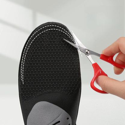 1 Pair Foot Pain Relief Supportive Shoe Inserts Orthotic Arch Support Cushioned Comfort Insoles for Women Men Heel Pain Relief