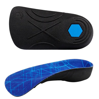 3/4 Length EVA Orthotic Insoles: High Arch Support For Correcting Posture & Enhancing Comfort