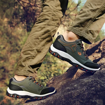 New Men's 38-48 Large Outdoor Hiking, Mountaineering, Camping, Running, Jogging Shoes, Waterproof and Anti-slip Fashion Shoes