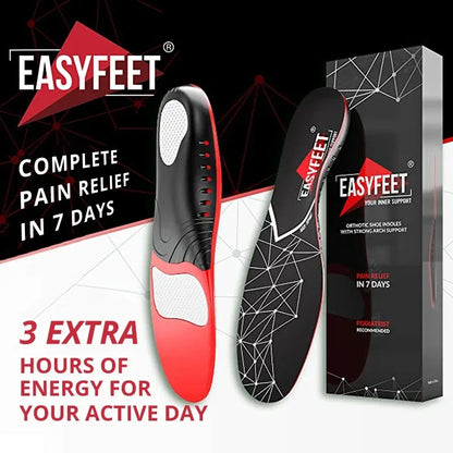 1 Pair Premium Insoles for Feet PU Gel Shock Absorption Breathable Comfortable Lightweight Sweat Absorbing Shoes Pads, For Spo