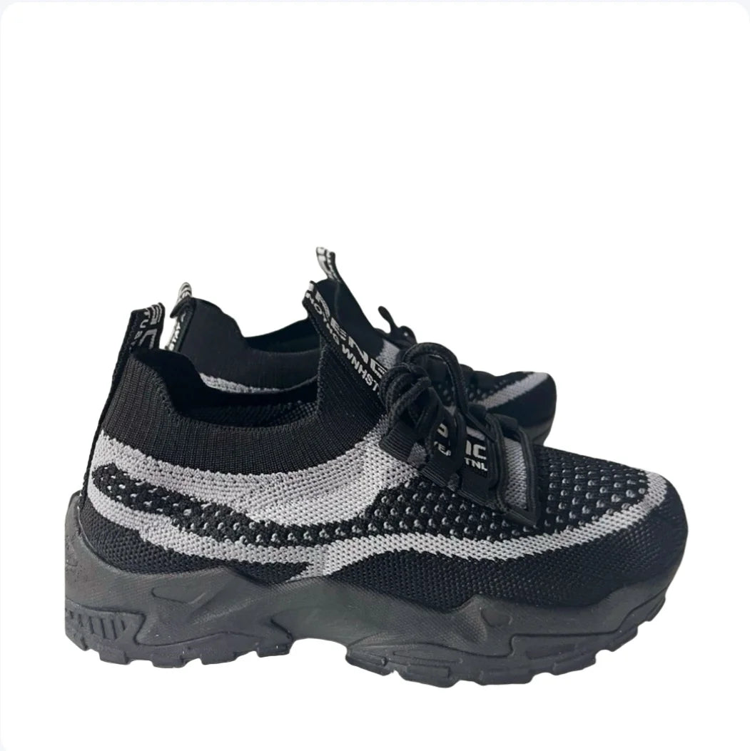Women's Running Shoes Lace Up Sneakers Lightweight Female Casual Shoes Mesh Fashion Tennis Shoe Outdoor Soft Sole Women Shoes